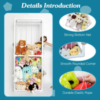 Stuffed Animal Storage PVC Plush Organizer Shelf Plush Stuffed Animal