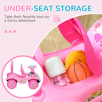 Foot To Floor Toddler Push Car W/ Horn Light Music
