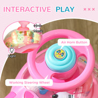 Foot To Floor Toddler Push Car W/ Horn Light Music