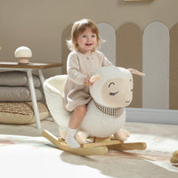 Baby Rocking Horse Sheep Rocking Horse With Lullaby Song For Toddlers