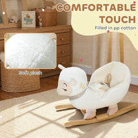 Baby Rocking Horse Sheep Rocking Horse With Lullaby Song For Toddlers